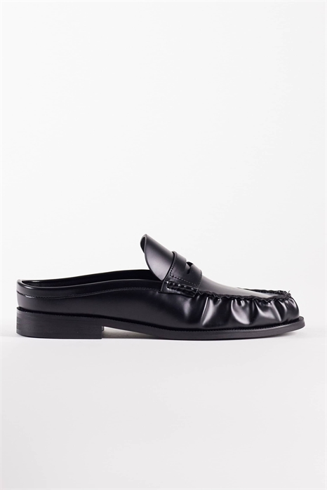 Лоферы-мулы с рюшами артикул 154053744