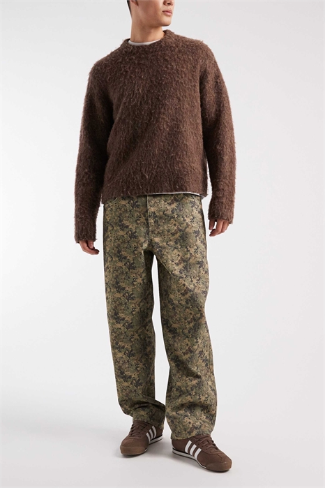 Широкие прямые брюки артикул 153907628