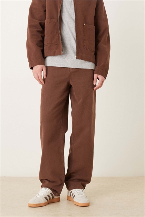 Брюки свободного кроя с эффектом винтажной стирки co-ord артикул 153832416