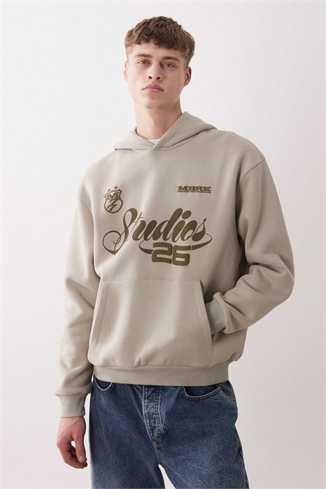 Свободная толстовка с принтом артикул 155586452