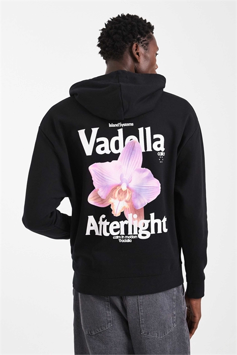 Свободная толстовка с капюшоном и фотопринтом в цветочный мотив артикул 153681972