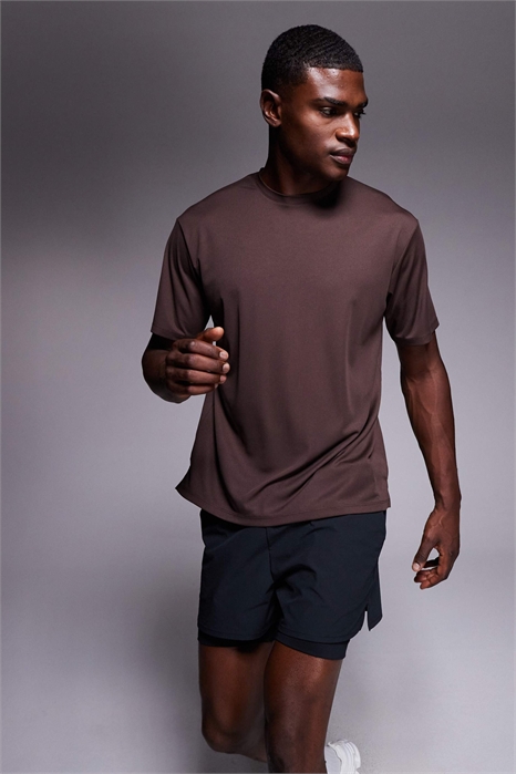 Футболка для бега из быстросохнущей технической сетки свободного кроя артикул 153080989