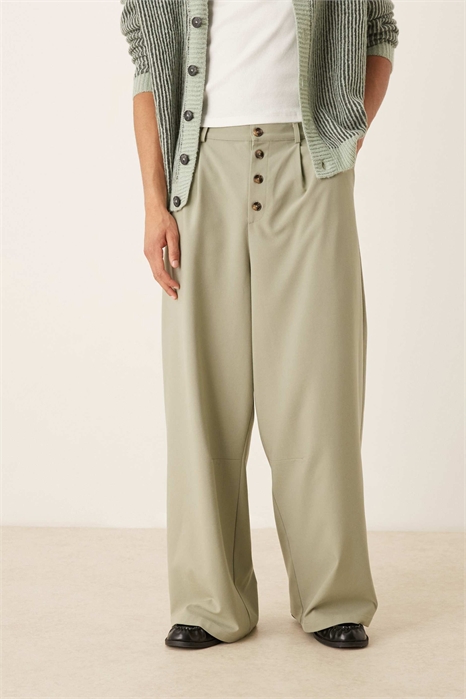 Брюки-подковы с тонкими полосками артикул 144907288