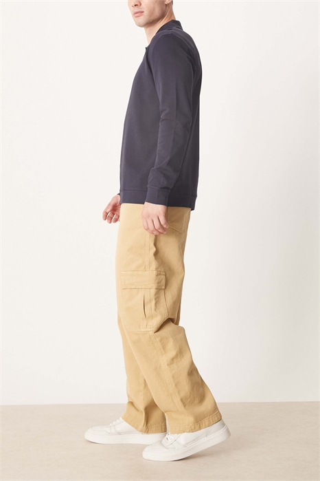 Широкие прямые брюки карго артикул 150045785