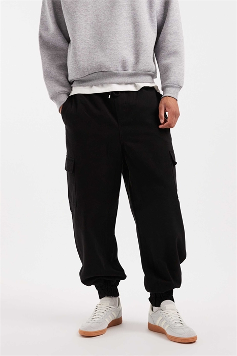 Карго-брюки с зауженным кроем артикул 151340085