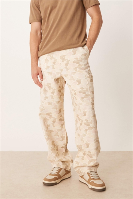 Широкие прямые брюки карго артикул 149148779