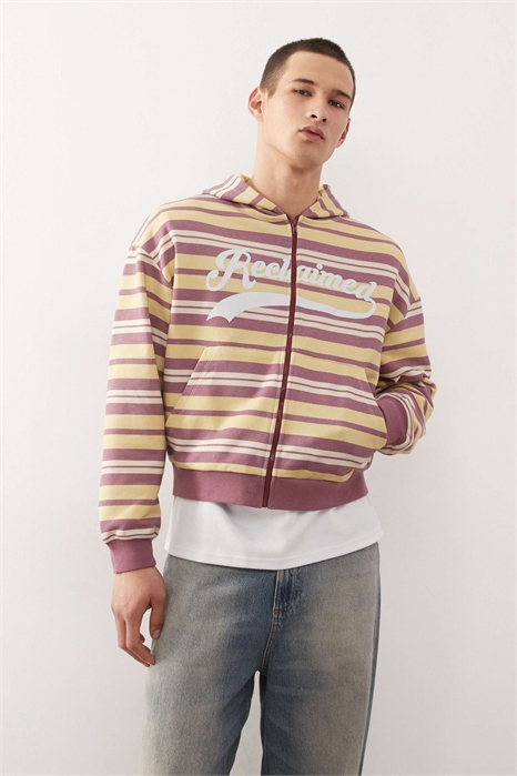 Толстовка на молнии с капюшоном и логотипом артикул 152631028