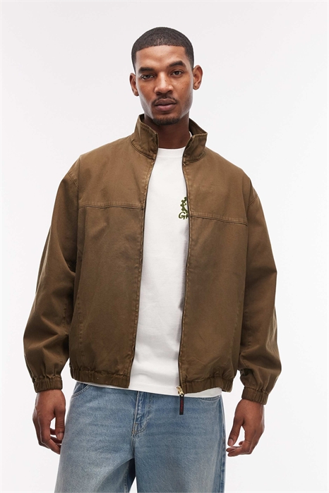 Куртка-харрингтон из твила артикул 155091482