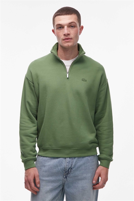 Свитшот с четвертью молнии артикул 154085429