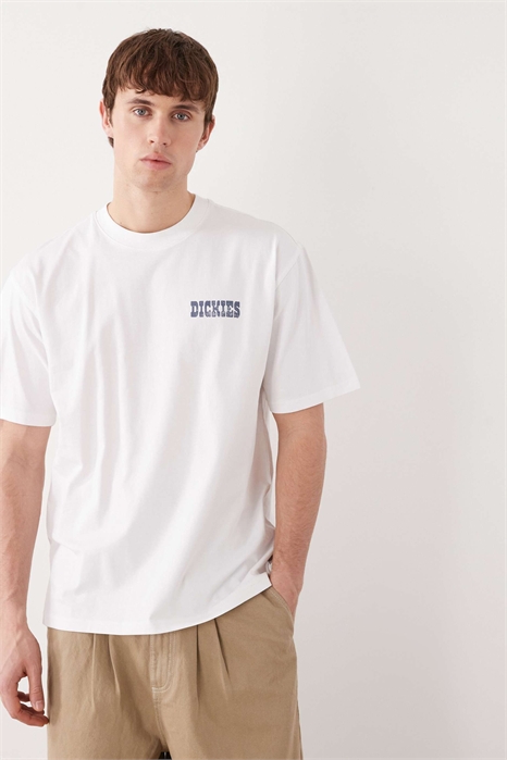 Простая городская футболка из трикотажа артикул 155123257