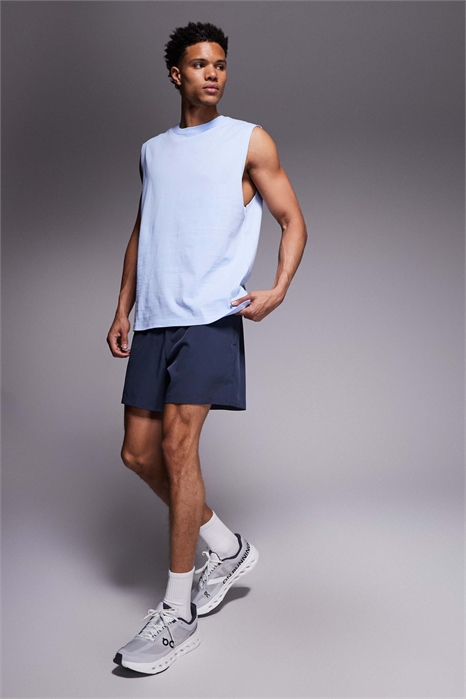 Футболка Icon для тренировок с широким вырезом и рукавами-крылышками из хлопка с технологией быстрого высыхания артикул 152426732