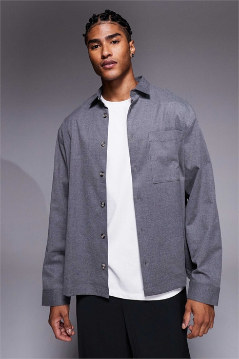 Рубашка свободного кроя артикул 147257414