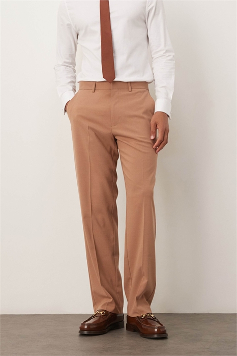 Брюки с прямыми брючинами артикул 143214883