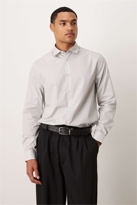 Классическая рубашка, не требующая глажки артикул 140044327