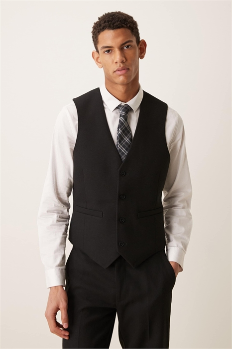 Приталенный жилет из шерсти артикул 153575193