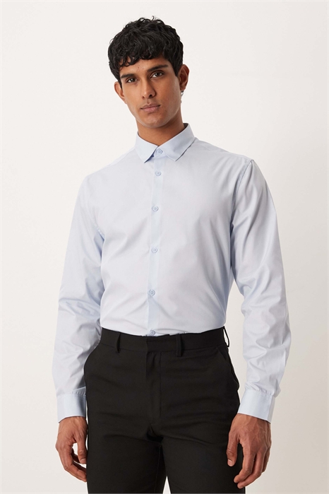 Классическая рубашка, не требующая глажки артикул 140044340