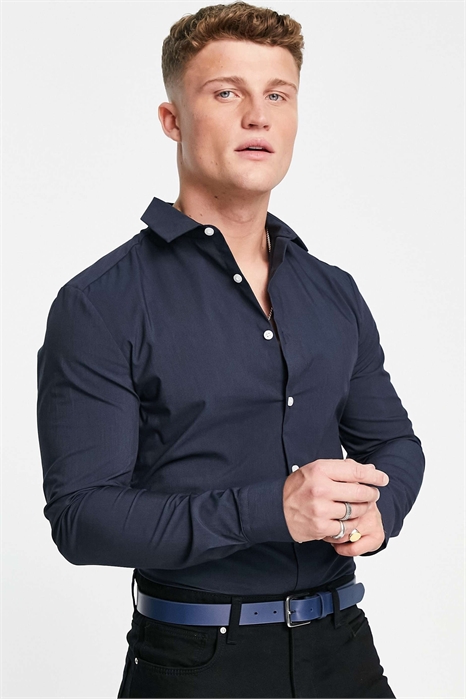 Рубашка для работы, облегающего кроя артикул 120001940