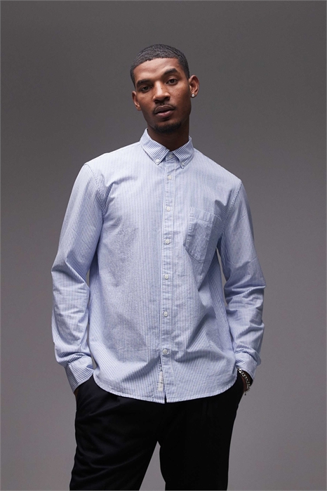 Оксфордская рубашка артикул 138157087