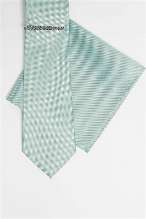 Галстук с нагрудным платком и зажимом для галстука артикул 149246621