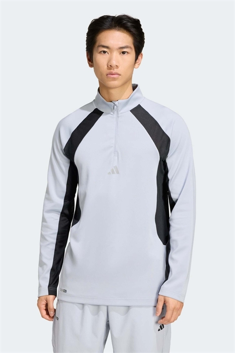 Спортивная кофта с 1/4-й застежкой-молнией артикул 153899138