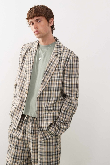 Блейзер в стиле 90-х co-ord артикул 140290649