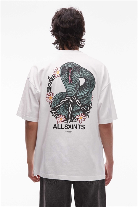 Футболка с принтом «Укус змеи» артикул 152940763