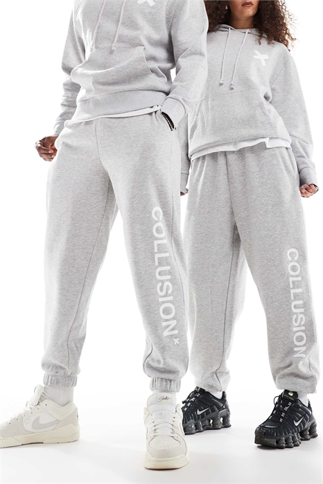 Джоггеры с логотипом унисекс co-ord артикул 135721594