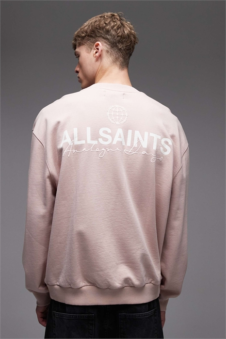 Толстовка с логотипом Emblem и принтом на спине артикул 154766323