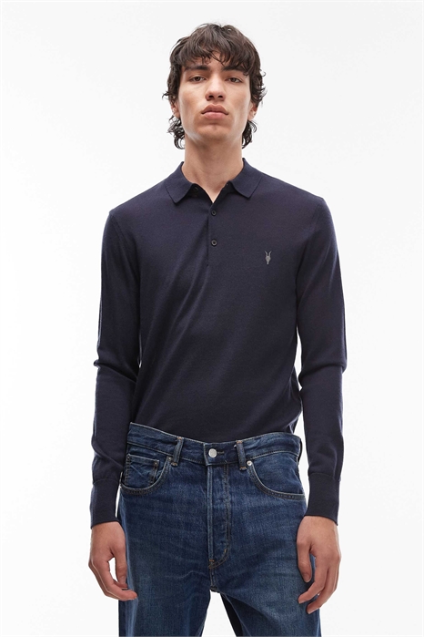 Поло из мериносовой шерсти артикул 148032473