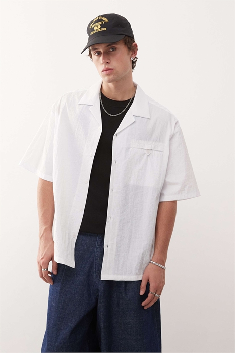 Рубашка прямого кроя на лето артикул 142180617