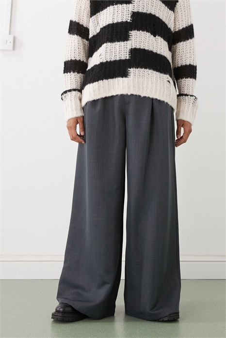 Брюки с широкими брючинами, сшитые на заказ артикул 144642998