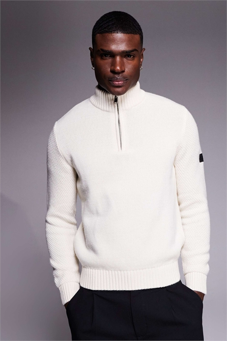 Свитер с воротником-воронкой от Enfield артикул 153116582