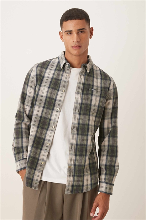 Рубашка в клетку Sillwith с индивидуальным кроем артикул 150171366