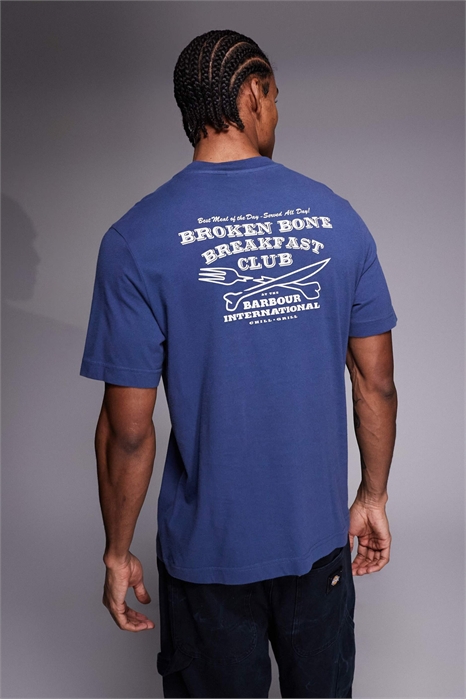 Футболка с графическим логотипом Staithes и принтом на спине артикул 154715306