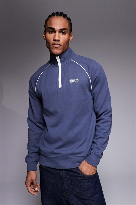 Толстовка Markford с логотипом и полузастежкой-молнией артикул 154707747