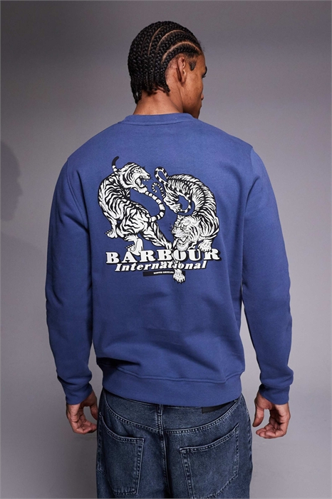 Толстовка с графическим логотипом «Talisman» и принтом на спине артикул 154715417