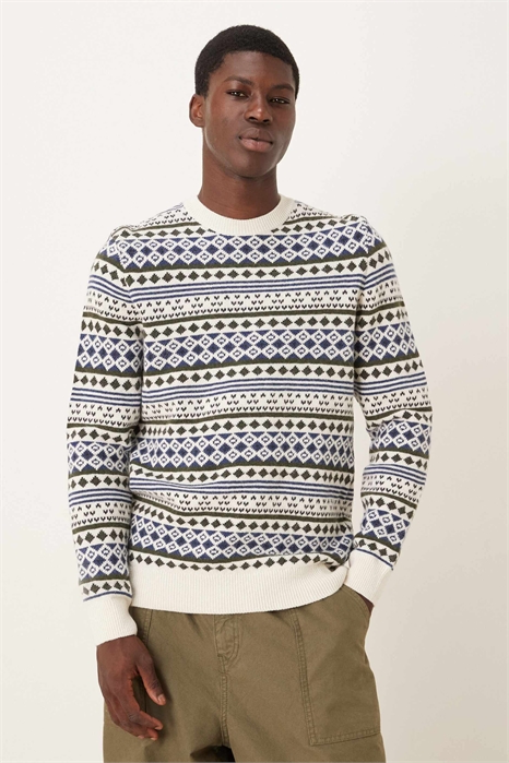 Свитер Easdale с узором «Фэр-Айл» и круглым вырезом артикул 150171387