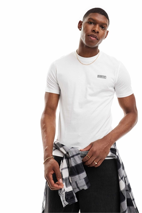 Футболка с логотипом Throttle, приталенный крой артикул 116845604