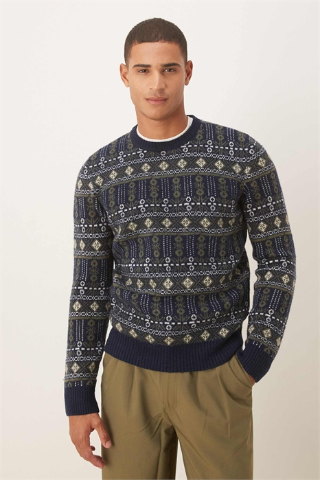 Свитер с круглым вырезом Grangetown в стиле «Фэр-Айл» артикул 150171372