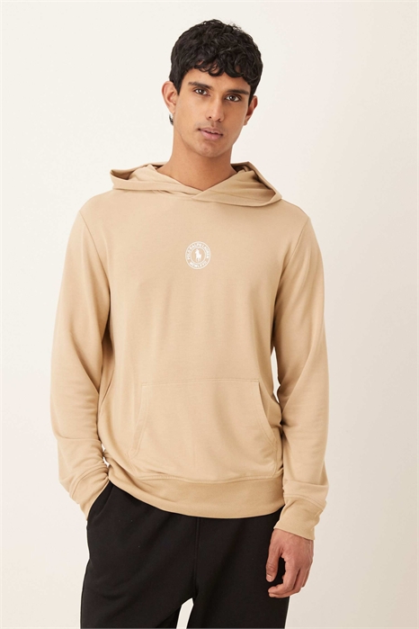 Толстовка с капюшоном и длинными рукавами с логотипом на груди артикул 154158072