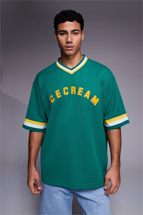 Спортивная кофта с логотипом и V-образным вырезом артикул 154161654