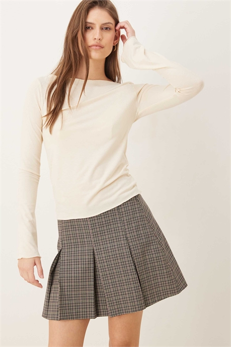 Мини-юбка с плиссировкой от ASOS DESIGN артикул 154340877