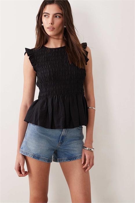 Шорты «Curve Love» с высокой талией из джинсовой ткани в стиле 90-х артикул 155637661