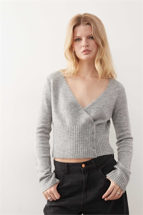 COLLUSUION — топ-накидка из тонкого трикотажа артикул 153919483