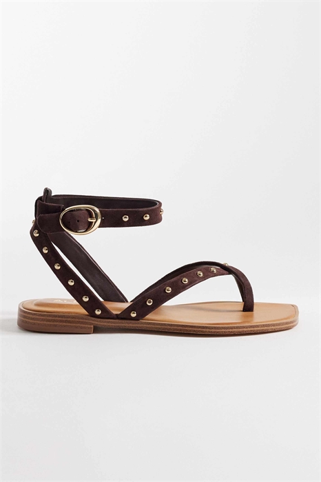 Плоские сандалии Daressi с заклепками артикул 152319979