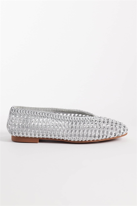 Балетки с плетением «Wide Fit Lioness» артикул 152558882