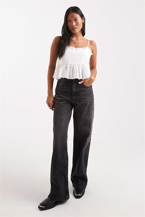ASOS DESIGN Джинсы-папа с широкими брючинами для миниатюрных артикул 140412117