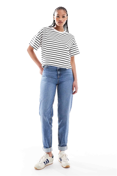 ASOS DESIGN — джинсы-мама с высокой талией и свободным кроем для высоких артикул 130949780