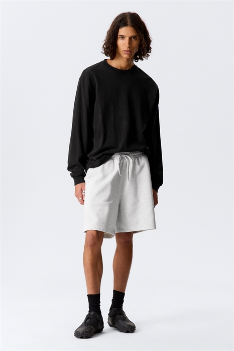 Расслабленные махровые шорты артикул 1231293002