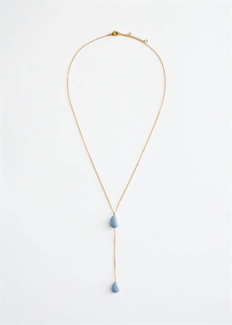 Длинное колье с подвеской артикул 1325184005